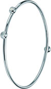 Pandora Stories Silver Bangle with Moonstones