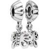 Pandora Silver Bead Forever Friends Hanging Butterfly (NEW)